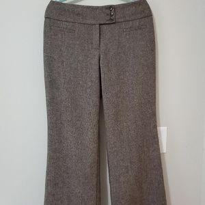 Ann Taylor Curvy Tweed Trousers